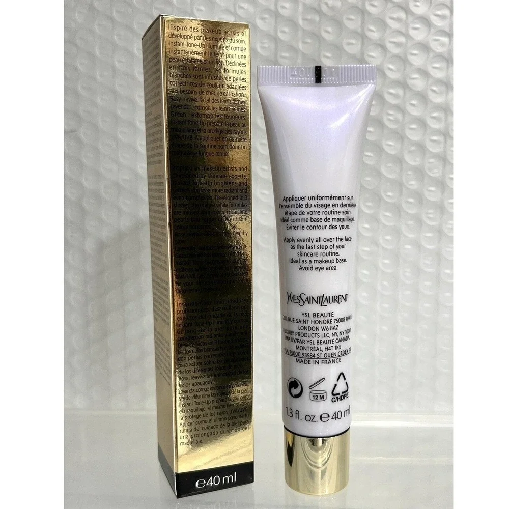 YSL‎ Top Secrets Instant Tone-Up Lavender SPF 50 Primer 1.3oz 40ml New in Box